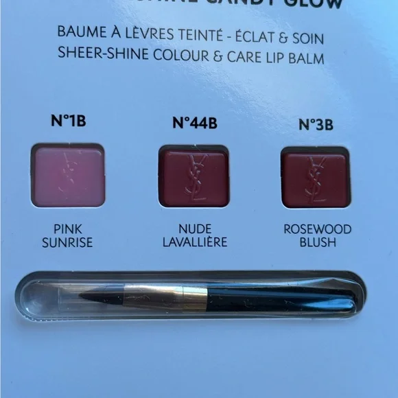 Yves Saint Laurent 3 Lip Gloss samples - Picture 4 of 4